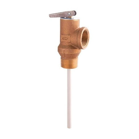 UPC 098268000023 product image for Watts 100XL Automatic Temperature and Pressure Relief Valve, 3/4 in, MNPT X FNPT | upcitemdb.com