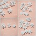 thumbnail image 2 of 50 adornos de copos de nieve de resina para manualidades navideñas., 2 of 4