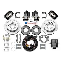 Wilwood 140-15842 DynaPro EPB 11" Rear Big Brake Kit, Black Calipers, Compatible with Ford & Mercury Vehicles With Ford Big New Flange Axle & 2.50 Offset