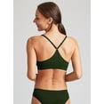 thumbnail image 5 of Kalon Women 4 Pack Racerback Sports Bra V Neck, 5 of 6