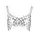 thumbnail image 3 of Crop Top de lentejuelas brillantes Hugo para danza del vientre, 3 of 10