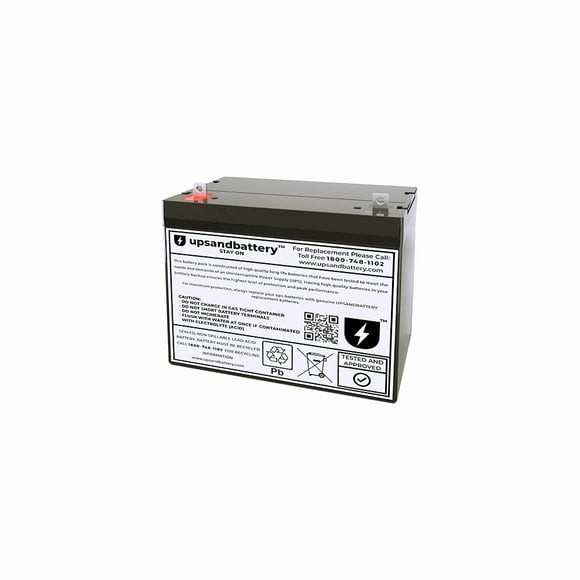 Eaton UPS Model Powerware BAT-0053 Compatible - High-Rate Discharge Series Replacement Battery Backup Set - UPSANDBATTERY™