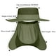 thumbnail image 2 of Sombrero de pesca, protección UV para exteriores, protección solar, sombrero de ala ancha con protector facial y cubierta para el cuello Adepaton BST2000966-3, 2 of 5
