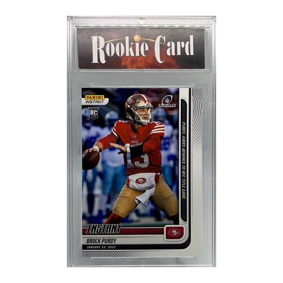Certified Mint  Brock Purdy 2022 Panini Instant #211 49ers Advance to Title Game, 1 of 3861 Rookie Card