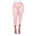 thumbnail image 2 of White Mark Jeans Capri pour Femmes Grande Taille, 2 of 5