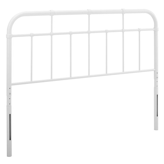 Ergode Alessia Queen Metal Headboard - White