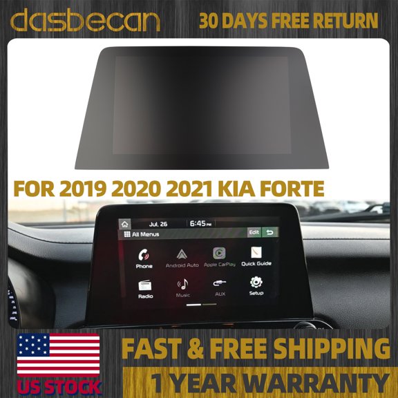 Dasbecan 8" LCD Display With Touch Screen for Kia Forte 2019-2021 Nav Radio 96160-M7070WK #96160-M7070WK 96160M7070WK