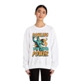 thumbnail image 4 of Superhero Unisex Sweatshirt, Bowling is My Super Power, 4 of 9