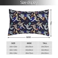 thumbnail image 2 of Pofeuu Astronauts in sport Print Polyester Microfiber Plush Pillowcases, Super Soft and Cozy Pillow Case Covers with Envelop Closure（Pillow core not included）-16"x24", 2 of 6