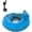 Round, variant on Rechargeable Motorized Inflatable Pool Float for Adults, Dual 66W Motor Rechargeable with Backrest & Cup Holder, Portable Electric Water Float for Pool Lake River Beach Summer