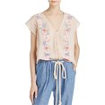thumbnail image 1 of Free People Gardenia - Blusa para mujer, color blanco roto, pequeña, 1 of 1