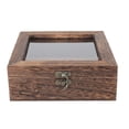 thumbnail image 1 of Display Case For Collectibles Carbon Color Rectangular 1Set 5.9X5.9X1.8In, 1 of 7