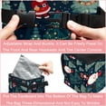thumbnail image 4 of Christmas Tree Leak-Proof Foldable Car Garbage Can with Lid and Hanging Storage Bag, 4 of 6