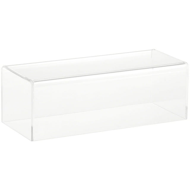 Plymor Clear Acrylic Display Case with No Base, 9" W x 3.5" D x 3" H