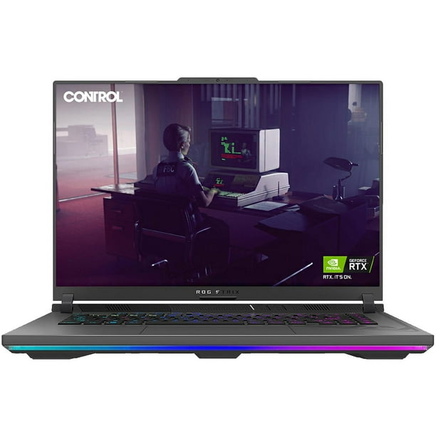Laptop Gamer ASUS ROG Strix G16 GeForce RTX 4060 Intel Core i9 14900HX 8GB RAM 512GB SSD 16" 240Hz Windows 11 Home Teclado en Español gris