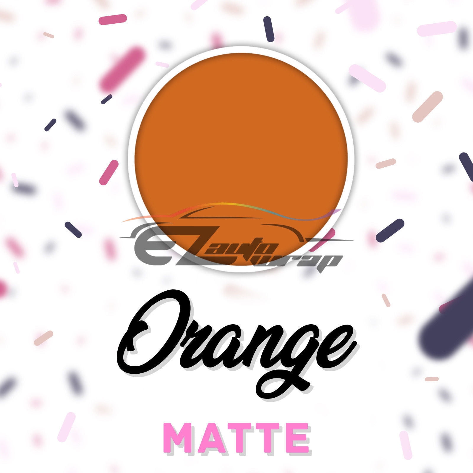 ESSMO Orange Matte Solid Heat Transfer Vinyl HTV Sheet T-Shirt 20" Wide Iron On Heat Press DP15 20"x180"