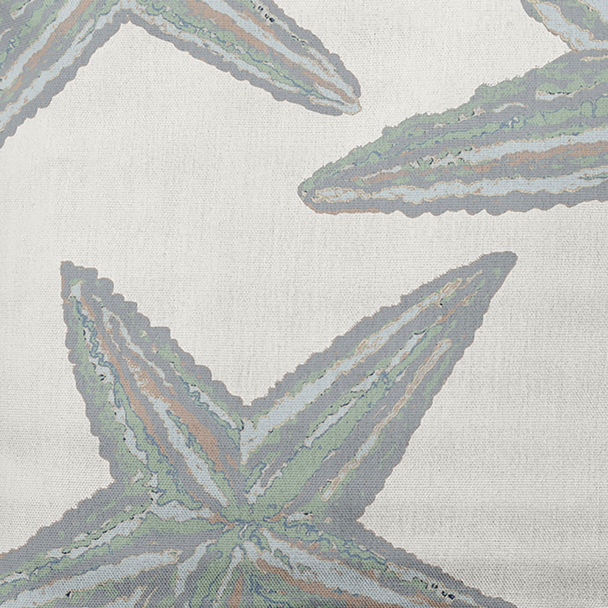 Simply Daisy 14" x 20" Starfish Constellation Nautical Decorative Indoor Pillow