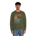 thumbnail image 4 of Cyclist Husband Dad Sweatshirt Gifts Crew Neck Shirt Long Sleeve Unisex, 4 of 5
