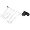 thumbnail image 3 of FRCOLOR Toast Rack 1pc Kitchen Supply Stainless Steel Grilling Toast Rack Toaster Accessory,9.84"X5.12"X0.98", 3 of 5
