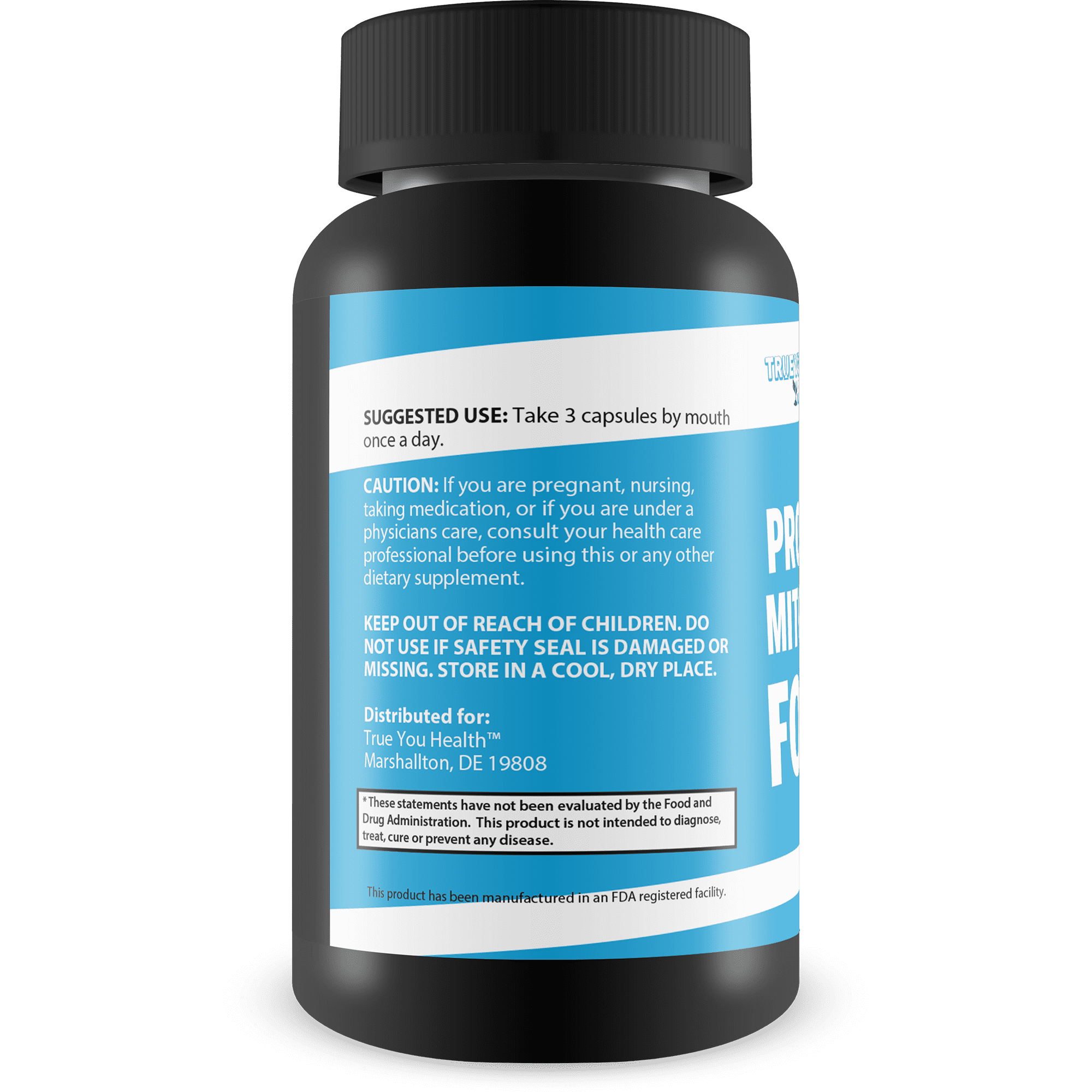 Pro Advanced Mitochondrial Formula - Cellular & Mitochondria Support Dietary Supplement - Promote Energy, Anti-Aging, & Overall Health - Help Defend & Repair Cells - ATP Energy Support - 90 Capsules