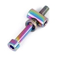 thumbnail image 1 of stanreset Vis de Selle de Vélo de Montagne Détachables Anti-Rouille Pièces de Rechange Accessoires Colorés M5x40 1Ensemble, 1 of 6