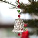 thumbnail image 3 of Campanas de viento colgantes para puertas de vidrio, campanas de viento, adorno de campana de vidrio, árbol de Navidad Blanco, 3 of 9
