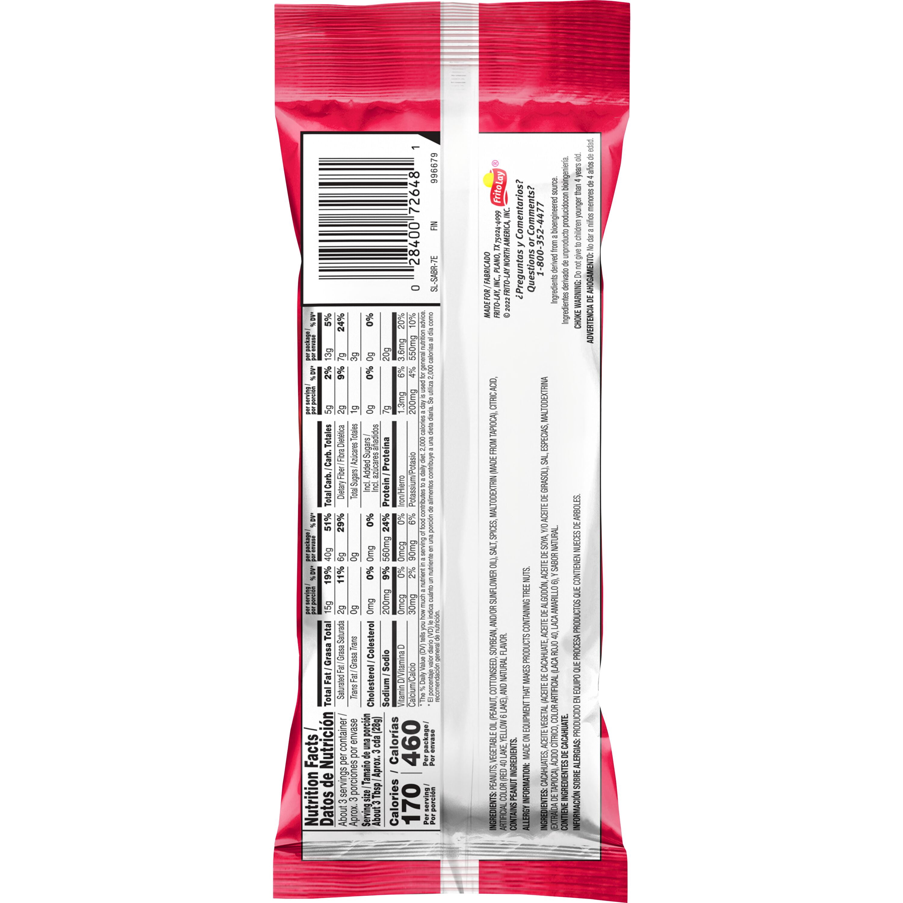 SABRITAS PICANTE NUTS 2.75OZ