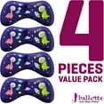 thumbnail image 4 of Ballotte Premium Heel Cushion Pads for Kids | Heel Grips/Heel Liners for Boys/Girls Shoes - Back of Heel Pads for Shoes That are Too Big | Shoe Heel Inserts for Girls/Boys (Dinosaurs (4 Pack)), 4 of 9