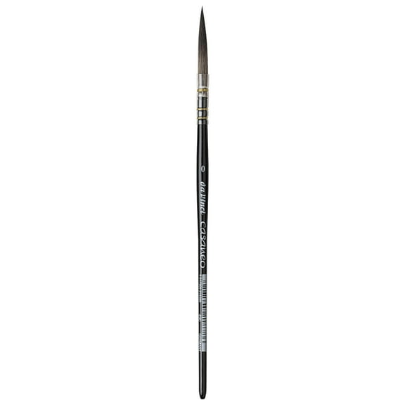 da Vinci CASANEO Quill Liner, Extra Soft Synthetic, Watercolor, Long Tip, Series 490, Size 0