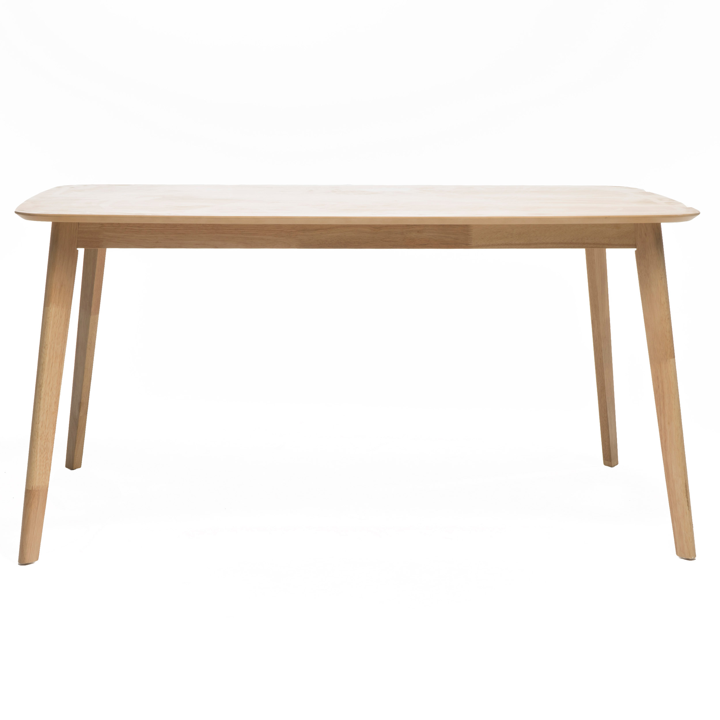 Noble House Layla Indoor Natural Oak Finish Wood Dining Table - image 2 of 7