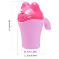 thumbnail image 1 of Taza de agua para Baby Shower, adorable taza de champú para ducha, tazas de lavado de baño, enjuague de champú con mango, 1 of 8