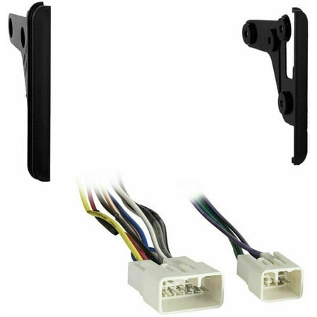 2011-2014 TOYOTA FJ CRUISER DASH INSTALL KIT for CAR STEREO, with WIRE HARNESS