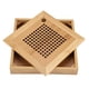 thumbnail image 5 of Bandeja para servir té, mini bandeja cuadrada de madera Kongfu Kongfu para servir té, bandeja de madera para servir té, rendimiento probado Jadeshay A, 5 of 8