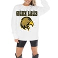 thumbnail image 3 of Women's Gameday Couture White Cal State L.A. Golden Eagles Big Goals Oversized Long Sleeve T-Shirt, 3 of 5