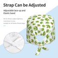 thumbnail image 4 of Scrub Caps Women Men - Cute Cartoon Broccoli Funny Soft Comfy Waterproof Adjustable Working Cap Scrub Hats Surgical Caps for Women Men With Sweatband, Nurse Caps for Women Men, 4 of 6