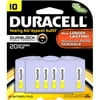 Duracell Easy tab Hearing Aid Size 10 Batteries, 20 Count