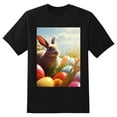 thumbnail image 2 of Plus Size Shirt for Women Oversized Black Tops for Women Short Sleeves Shirt for Women Easter T Shirt Crewneck Shirt for Women M, 2 of 5