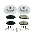 thumbnail image 3 of PowerStop Front Z23 Evolution Sport Carbon-Fiber Ceramic Brake Pad and Drilled & Slotted Rotor Kit Fits: HYUNDAI Select Models K6169, 3 of 10