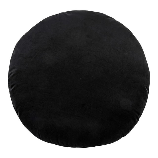 TOV Furniture Coussin en Polyester 20x20 Pouces Transitionnel Noir