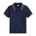 thumbnail image 5 of YOUYEDIAN Back to School Kids Polo Shirt Quick Dry Collared School Uniform Casual Athletic Short Sleeve Tee, 5 of 5
