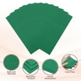 thumbnail image 3 of 100 Pcs Servilletas Desechables con Sensación de Lino y Bolsillos para Cubiertos Incorporados, Servilletas de Papel para Cuchillo y Tenedor Verdes, 3 of 6