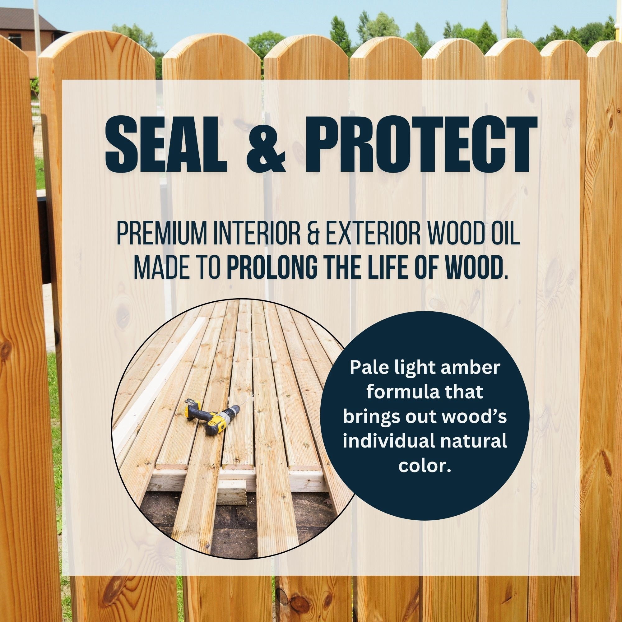 Presidential Shingle Oil – Indoor & Outdoor Wood Sealer – Low Odor - 5 Gallon