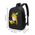 thumbnail image 2 of Mochila de viaje Pokémon para portátil, resistente al agua y antirrobo, con puerto de carga USB, de 17 pulgadas, ideal para negocios, trabajo, universidad, etc., ideal como mochila informal., 2 of 5