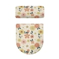 thumbnail image 4 of HELLHERO Daisy Floral Pattern Toilet Top Cover Elastic Bottom Toilet Lid Seat Cover Set & 2 Piece Elastic Edge Fits All Toilet Shapes, 4 of 7