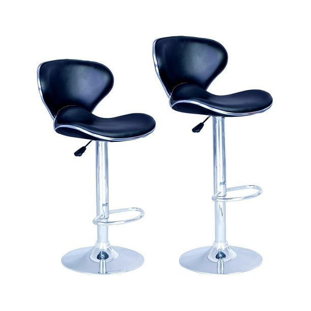 New Modern Adjustable Synthetic Leather, Small Modern Swivel Bar Stools