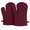 Burgundy, variant on Oven Mitts, Pack of 2, 100% Cotton Quilted Heat Resistant Kitchen Oven Gloves, 13-Inch Long, 7-Inch Wide, for Cooking and Baking Navy Blue