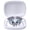 White, variant on One-Click Translator Earbud, Language Translator Earbuds, Wireless Translation Earbuds Real Time, AI Translation Earbuds, OWS Ear Bud Translator Device for Business Travel