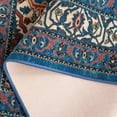 thumbnail image 5 of SAFAVIEH Journey Elfrida Medallion Machine Washable Runner Rug, Blue/Ivory, 2'2" x 8', 5 of 7