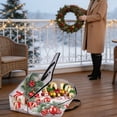 thumbnail image 5 of 3 Pack Wreath Storage Bag,Extra Large Transparent Rectangular Ornament Storage Bags, Perfect for Wreaths,Bedding,Daily necessities,Gifts,Waterproof,Reusable,Foldable, 5 of 5