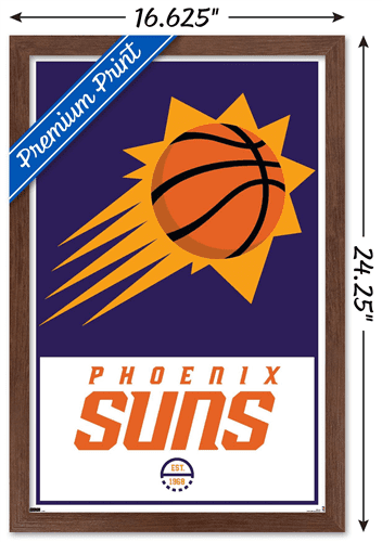 Download Phoenix Suns Starting Five In Orange Wallpaper